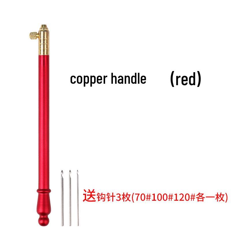 Ultra-Fine Handle Crochet Hook & Needle for Bead & Sequin Embroidery