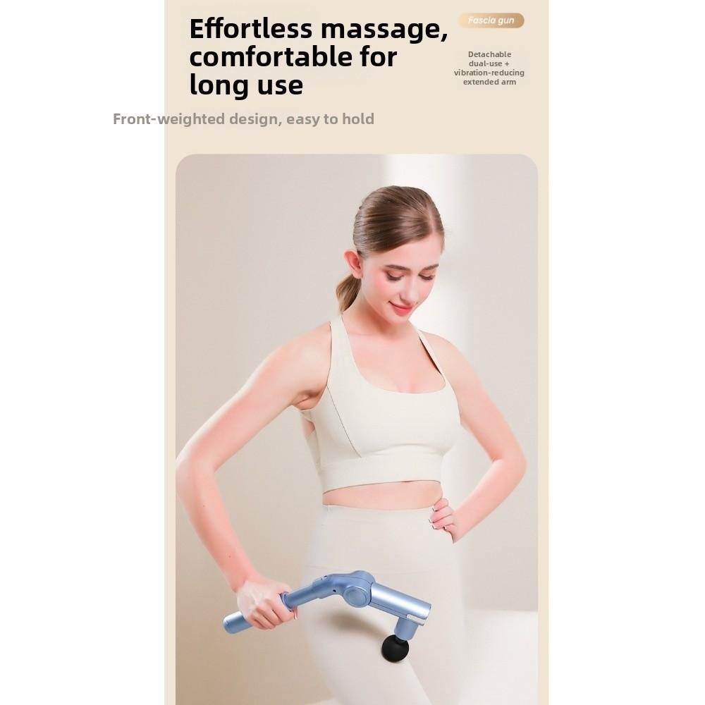 Verstellbarer Faszienmassager mit langem Griff für 7,4V 1200mAh Muskelentspannung
