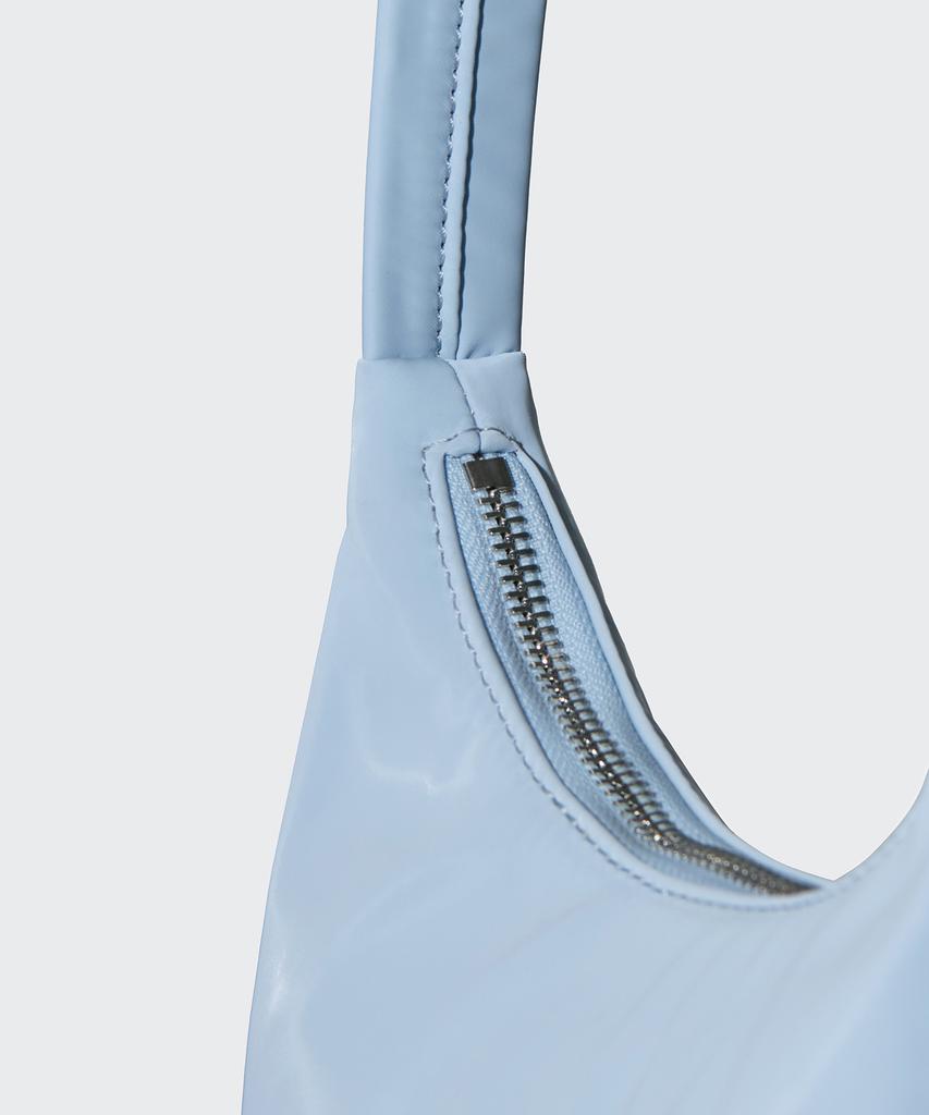 Musinsa Standard Woman Women'S Shiny Hobo Bag [Sky Blue]