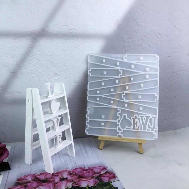 Multifuntional Ladder Silicone Mold Artistic Charm Moulds Decorative Moulds Home Decors Accessory Silicone Texture