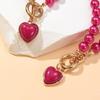 Fashionable Imitation Pearls Necklace Fashion Jewelry Beads Bracelet Adjustable Chain Necklace Present for Fashion Lover