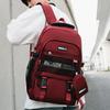 Japanese Ins Trendy Brand Net Pocket Backpack Large-capacity Travel Computer Backpack Male Versatile Junior High School Student Schoolbag