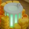 Jucărie Puzzle Boabă de Porumb Imprimată 3D cu Lumină LED Jucărie de Asamblare Porumb DIY Joc Provocare de Construcție Porumb Brain Teaser Educațional