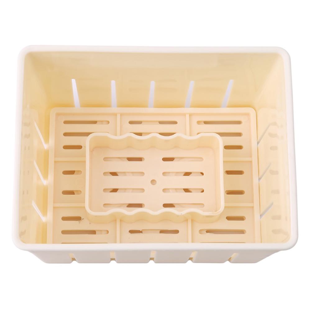 Creative Kitchen Plastic Tofu Cheese Patterning Maker Press Mold Kit