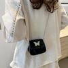 Women Mini Crossbody Bag Sling Bag with Chain Shoulder Strap Girls Elegant Crossbody Handbag for Shopping Dating Parties