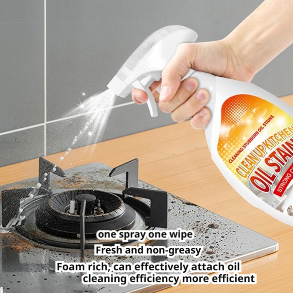 Limpiador Desengrasante Removedor de Grasa de Cocina Para Estufa Campana Extractora Azulejos Eliminación Efectiva de Manchas Sin Olor Suministros de Limpieza para el Hogar