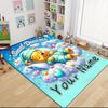 Custom Name "Space Adventure Winnie" Carpet Rug Customizable Soft Washable Anti-Slip Home Living Room Sofa Mats Personalized Rug. 0909392