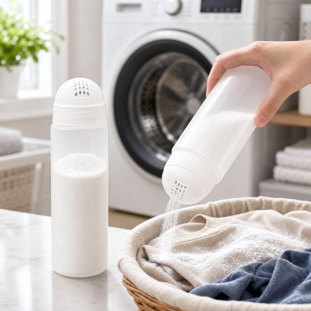 With Hole Lid Laundry Powder Dispenser Bottle Powder Storage Container Clothes Washing