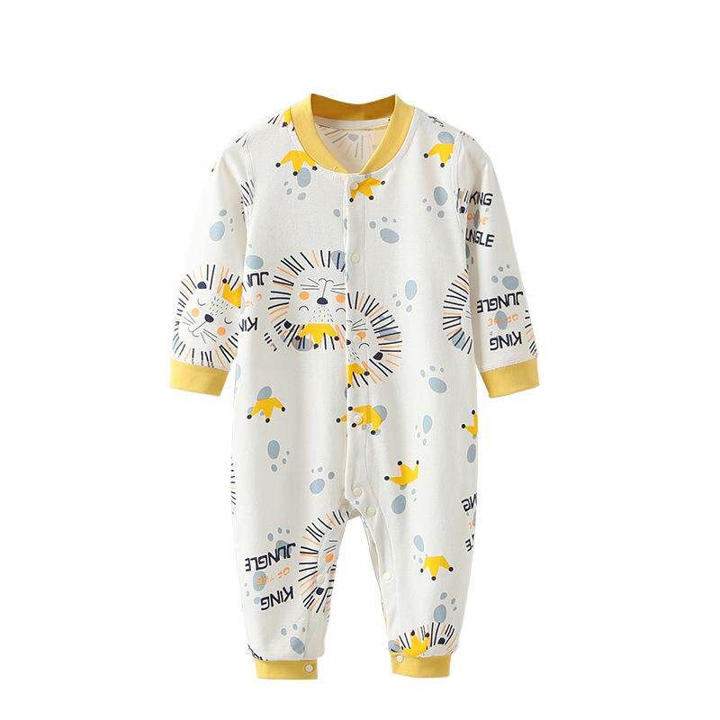 In-Stock Newborn Baby Romper Spring/Summer/Autumn Set Clothing Newborn Sleepwear Unisex Baby Onesie