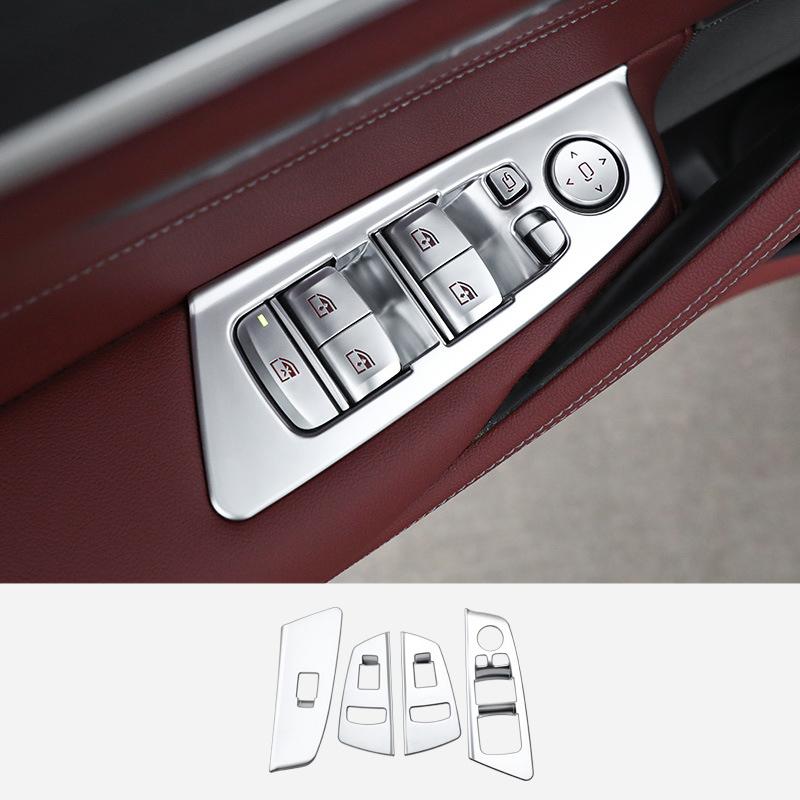 ABS Center Gear Shift Panel Dekorieren Abdeckung Schalthebel Panel Trim Abdeckung Auto Innen Liefert Für BMW 5 Serie 6GT G32 G30