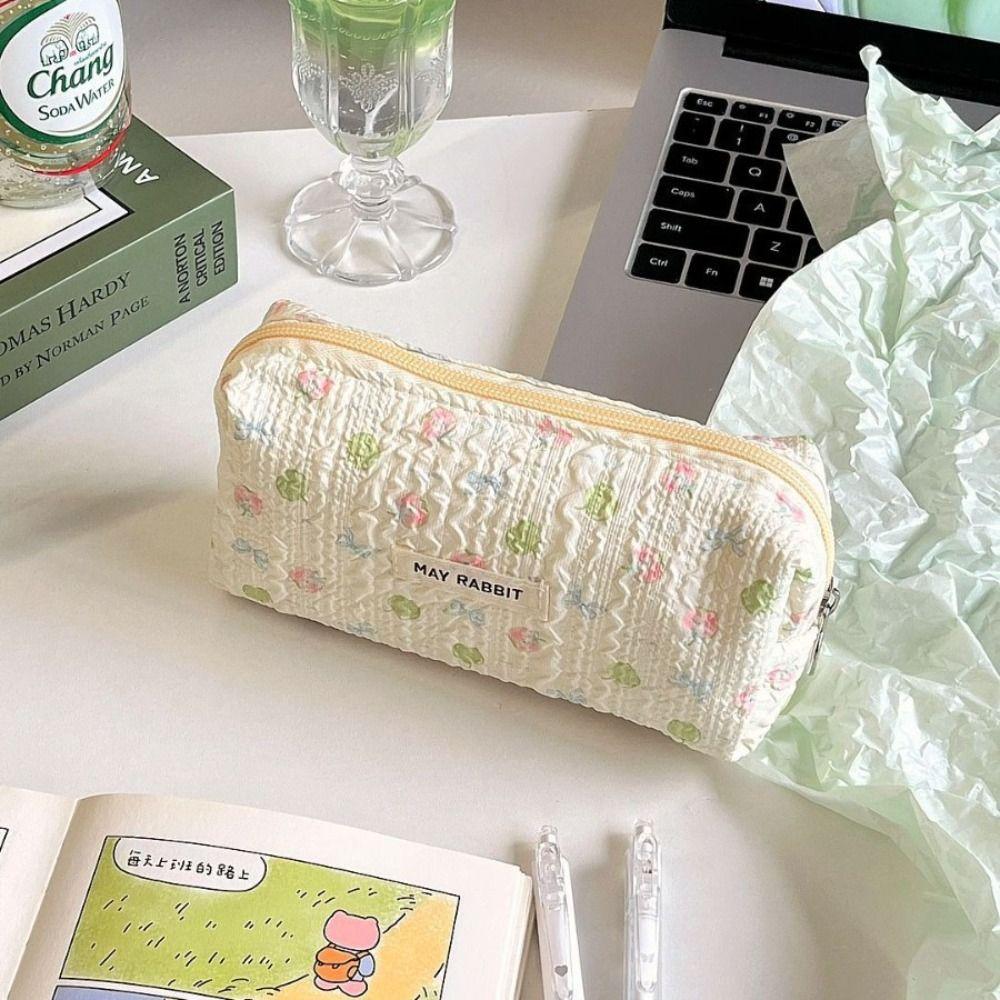 Large Capacity Pen Bag Multilayer Cosmetic Bag New Pencil Case  Students