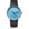 Часы ZEGAREK STERNGLAS S02-LM17-PR07 Lumatik Light Blue Silver, 38 Mm