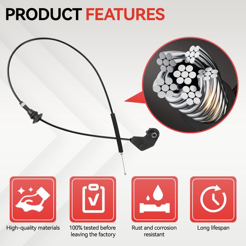 For BMW X5 E53 1999-2006 3.0d 3.0i 4.4i 4.6is 4.8is Hood Bonnet Release Cable 51238402615 Engine Lock Latch Mechanism Repair Kit