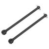 2PCS RC Front and Rr CVD Drive Shaft Steel RC Driveshaft Dogbones For   1/7 1/8 RC Cars