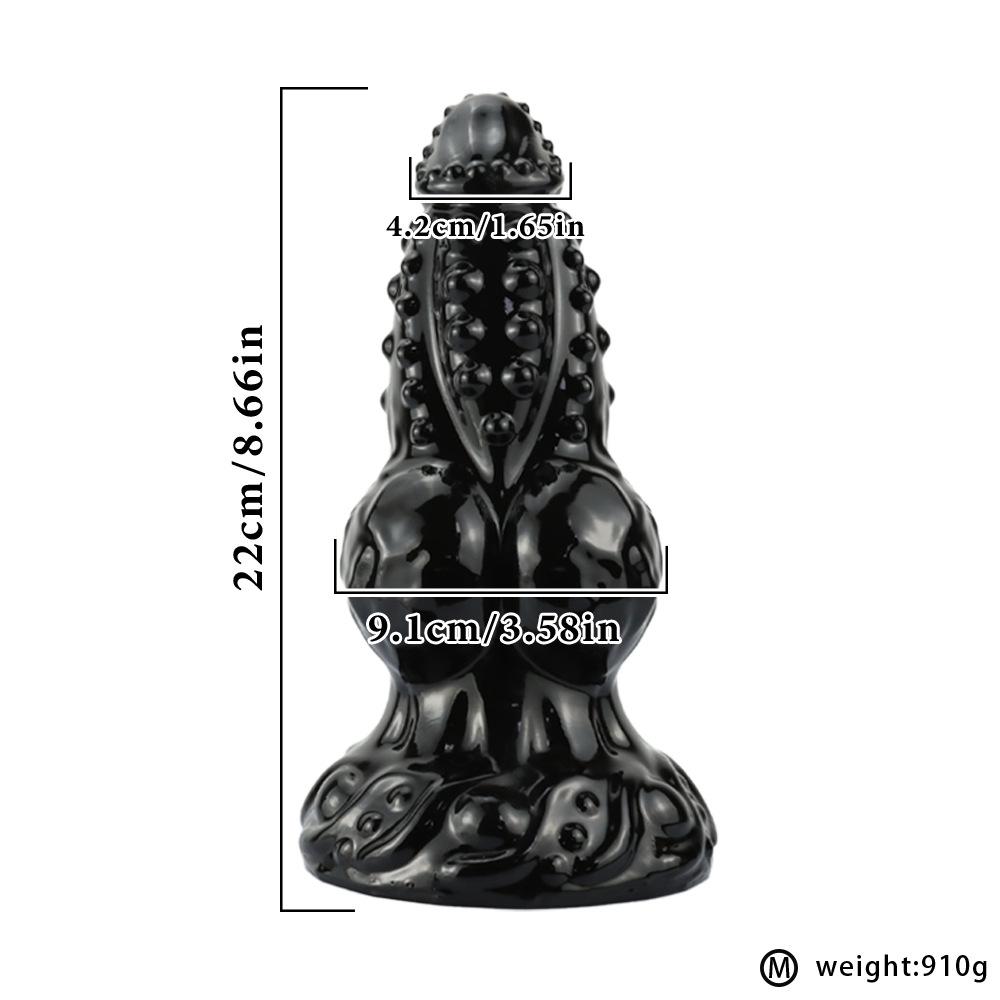 Tierförmiger Riesen-Dildo SM Realistischer Penis Analplug Weibliches Intimes Sexspielzeug