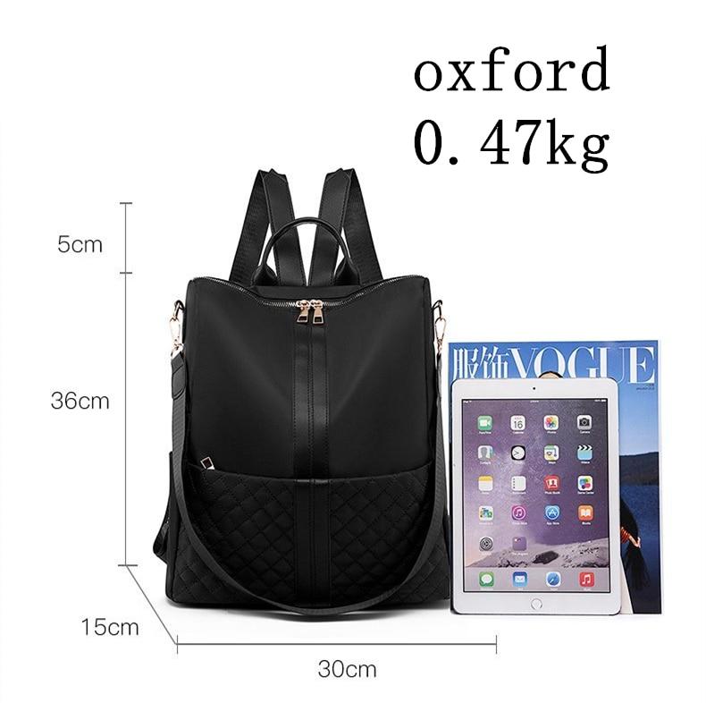 Новый непромокаемый женский рюкзак из ткани Оксфорд — фото 6