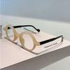 Vintage Round Glasses Men  New Fashion Blue Light Blocking Optical Frames Women Trendy Brand Design Decor Eyeglasses