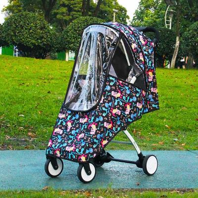 Universelle Wind- und Regenabdeckung für Baby- und Schirmkinderwagen - Tragbar & Wetterfest