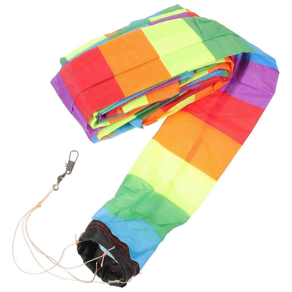 Colorful Kite Long Tail Kite End Ribbon Kite Accessory Streamer Diy Kite Ribbon Decoration