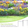 2PCS Half-Ring Plant Support Stakes U-Shaped Flower Support Rack Plant Grow Through Hoops  Garden
