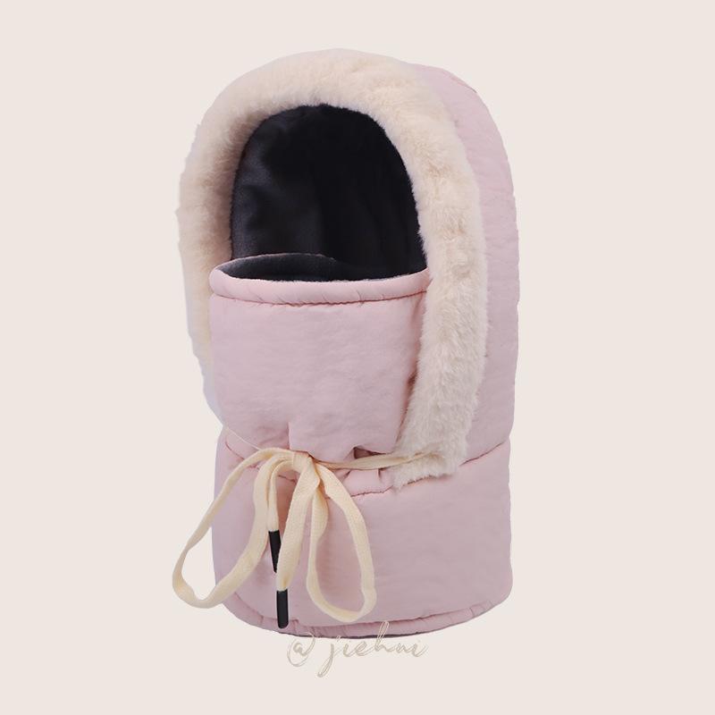 Lei Feng hat men's and women's winter riding warm mask cold wind motorcycle scarf headgear integrated hat can wear helmet