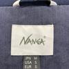Nanga Navy Nylon TAKIBI Ski Down Jacket Coat M grayUsed