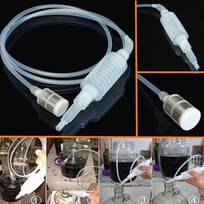 2M New Siphon Beer Hose Household Plastic Beer Wine Brewing Filter Hose Tool