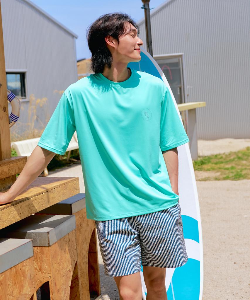 Wikeunain Vented Boardshorts Rash Guard