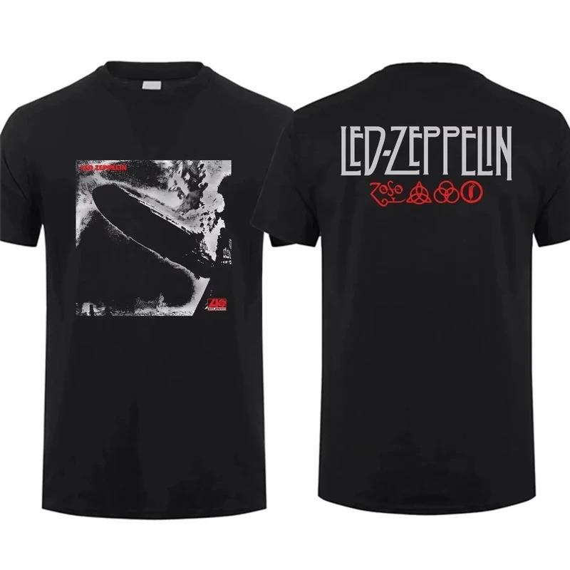 Hip Pop Harajuku T Shirt Vintage Rock Band Led T S