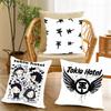 Rock Band T-Tokio H-Hotel Pillow Case Applicable Space For Guest Rooms Interiors Cars Office House Decoration