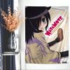 Anime Watamote Kuroki Tomoko Colorful Tapestry Wall Hanging Bohemian Wall Tapestries Mandala Wall Hanging Sheets
