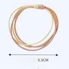 The New Color Matching Four-strand Rubber Band Net Celebrity Small Fresh Forest Female Korean Headdress Girls Tie Hair Accessories Hair Ring