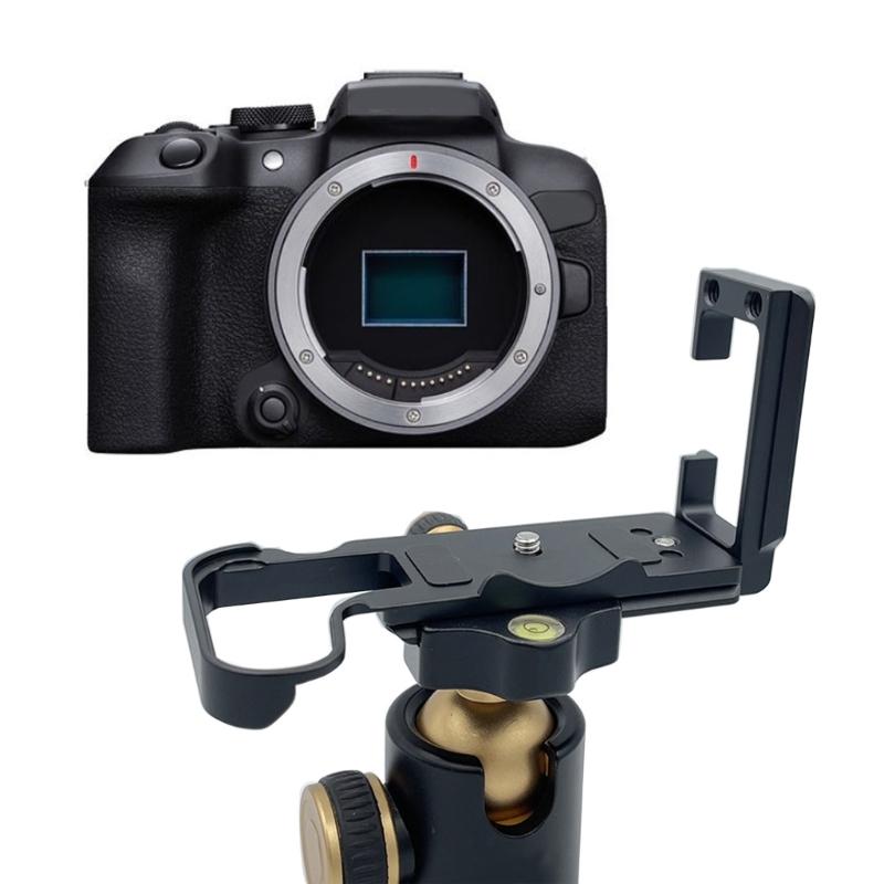 Camera Vertical Clapper L-shaped Bracket Aluminum Alloy Quick Release Plate for R10 DSLR Camera Stabilizer