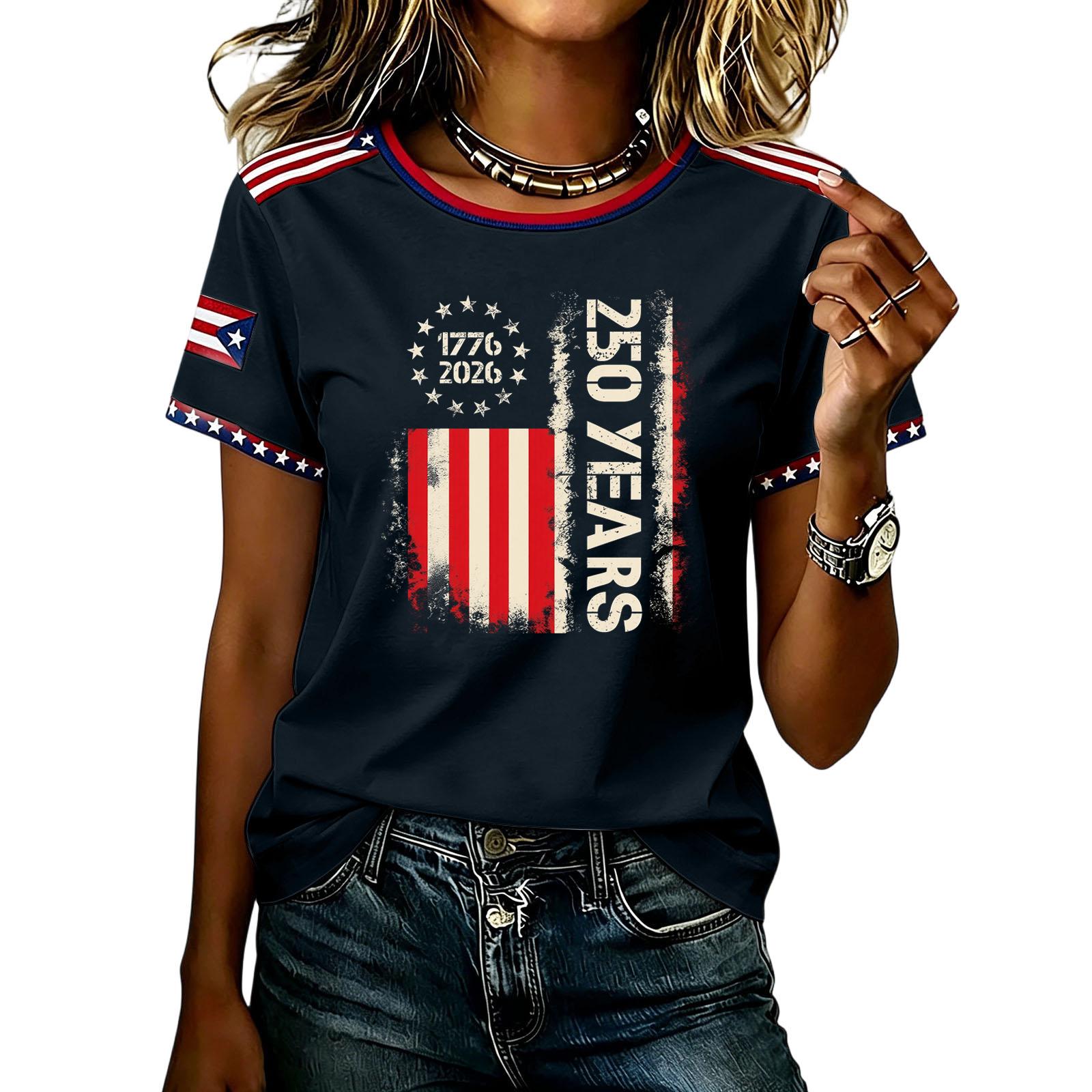 

Casual Unisex Short Sleeve Printed T Shirt Lightweight Comfortable Fit Breathable Fabric Suitable for Everyday Wear and Outdoor Activities XL Темно-синій