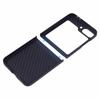 X-LEVEL Für Samsung Galaxy Z Flip6 5G Handyhülle Kohlefaser-Textur PC Handy-Rückseite