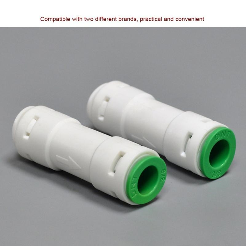 3/8" Quick Connection One Way Check for Adapters  Reverse  Water Filter One Way Check for Adapters  Pushing fit Quick Connection F