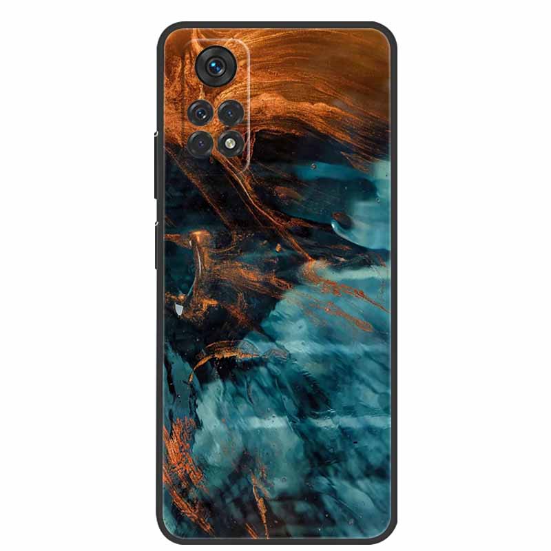 Pro pouzdro Xiaomi Redmi Note 11 Mramorové Silikonové TPU Měkké Zadní Kryt Pouzdro na Telefon pro Redmi Note 11S 11 S Funda Roztomilé Nárazuvzdorné Coque