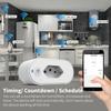 Upgrade Your Home Automation System with This Advanced Intelligent Wi-Fi Socket Adapter. Experience Enhanced 16A Power Capacity,