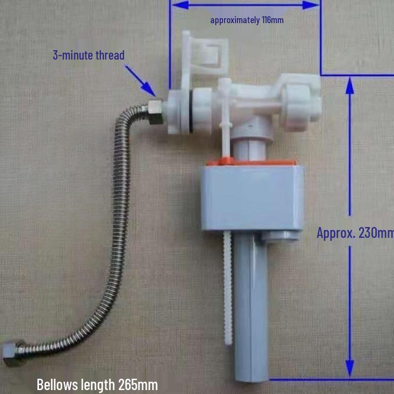 Concealed Toilet Cistern Single Inlet Drain Valve Kit