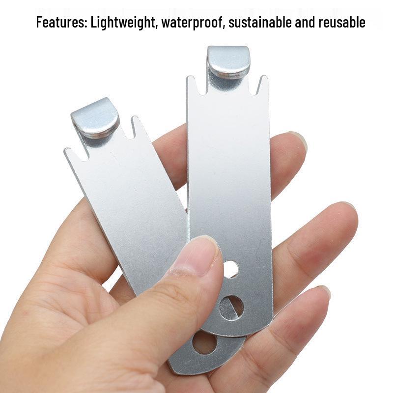 2er-Pack Stahl Drahtverdrehwerkzeug für T-Pfostenklemme, Forstwirtschaft, Ranch und Zaunbau