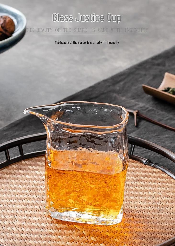 Embrace the Moon: Handmade Heat-Resistant Glass Pitcher for Tea