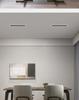 Embedded LED Linear Grille Light: Anti-Glare Rectangular Lamp for Living Room