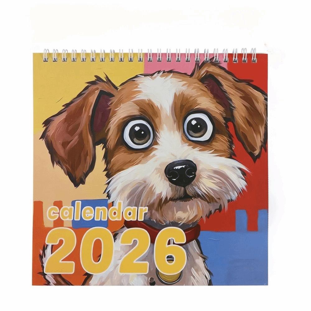 

2026 Charming Cat Calendar Hangable Design Cat Design Calendar Cute Wall Calendar 2026 Home Office Style 5