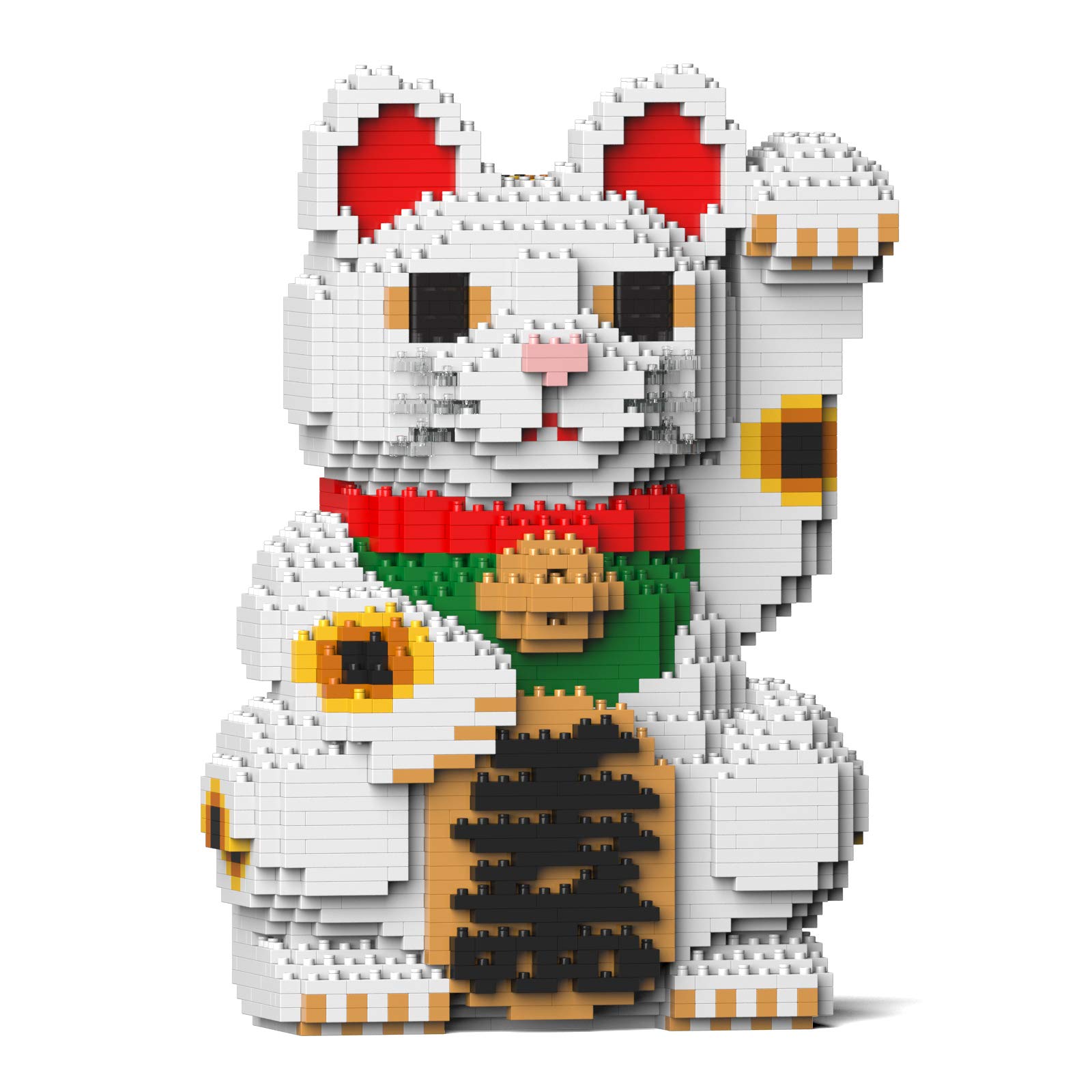

JEKCA Jekka Block Maneki Neko White 01S-M01 Sculptor