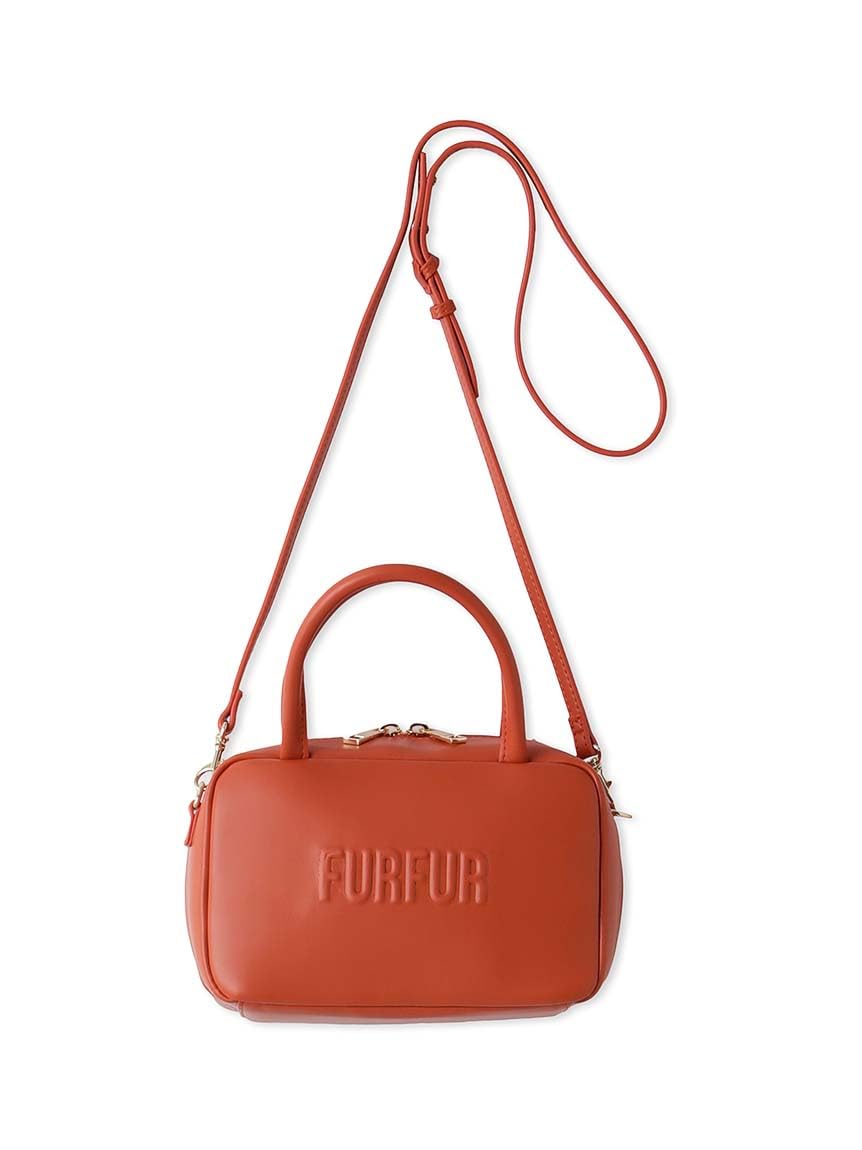 

Square Boston Bag RWGB249562 ORG [FurFur] Women s помаранчевий