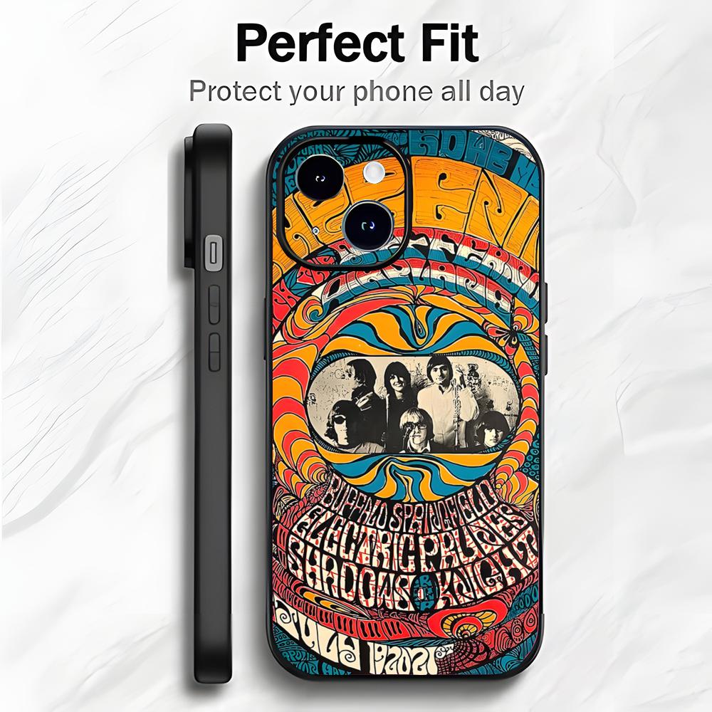 Amerikanische Rockband J-Jefferson Airplane Handyhülle Handyhülle Weiche Verpackung Leicht Für iPhone17 16 15 14 13ProMax