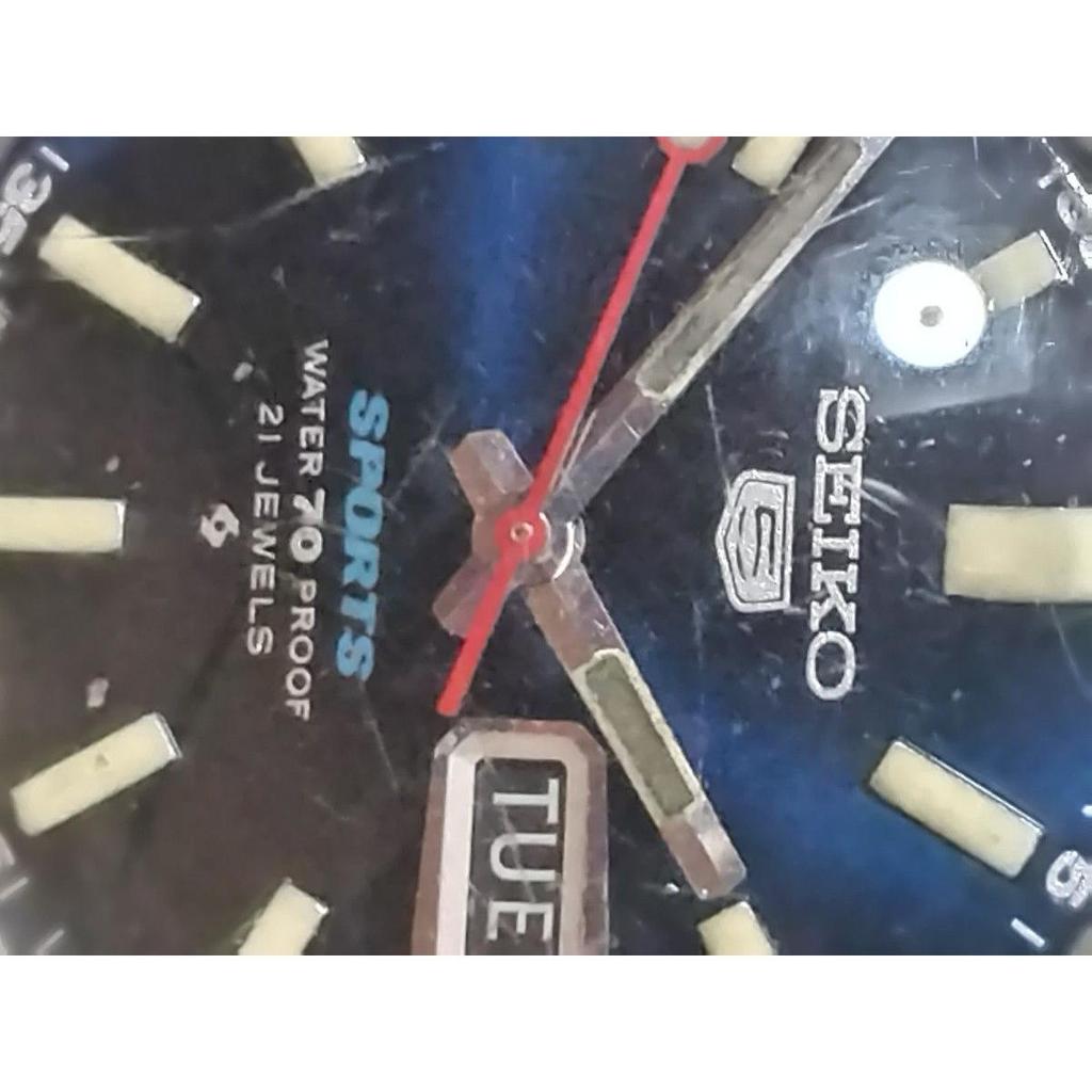 Used Seiko 5 Sports (6119-8140) SEIKO 5 SPORTS BL DIAL
