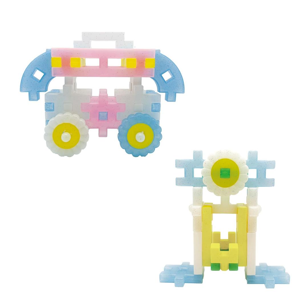 Gakken New Block Cinnamoroll Ausflugstasche (Ab 3 Jahren) Sanrio Blöcke, 12 Typen, 37 Teile, 1 Figur, 83090