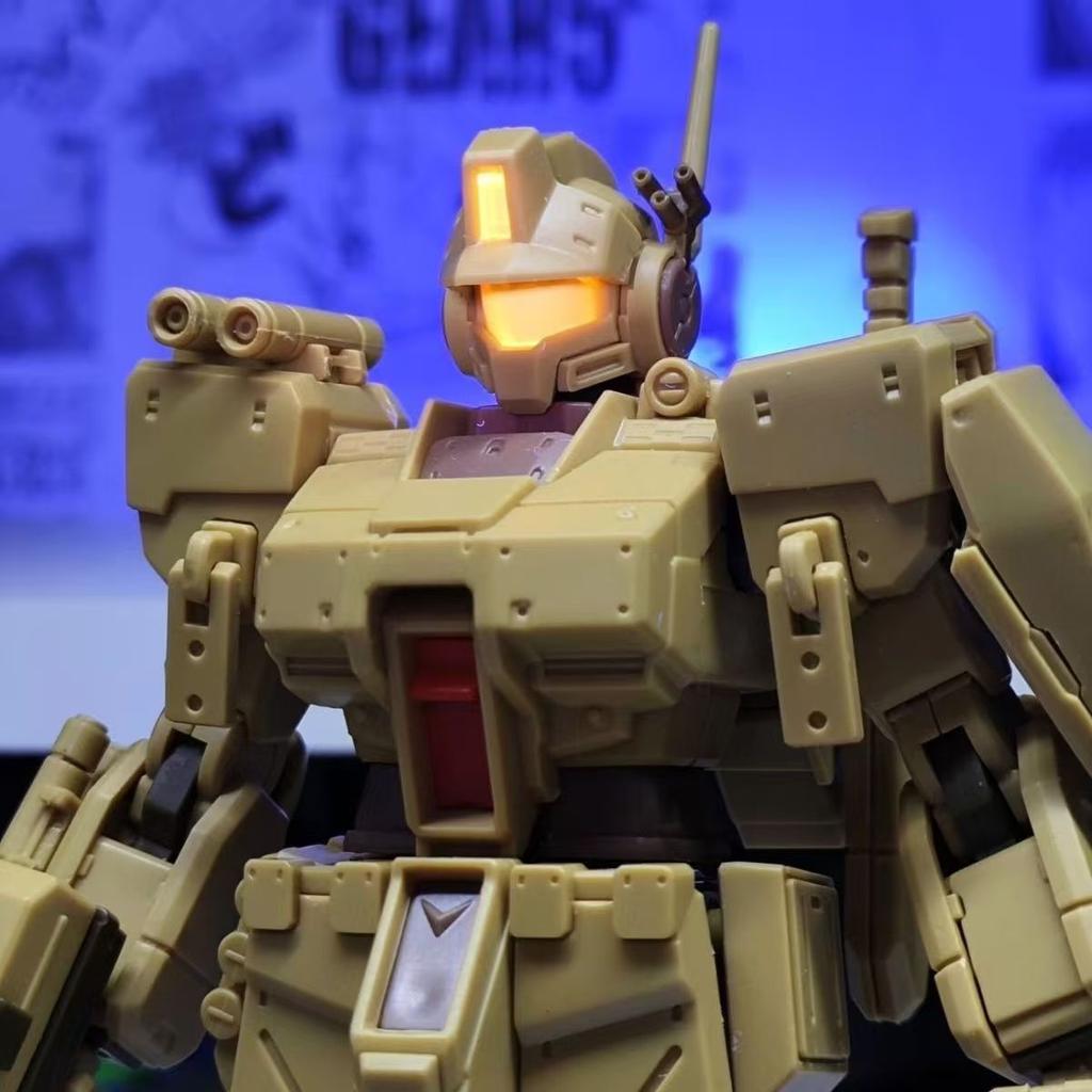 XFS HG 1/144 RGM-79S GM Spartan Model Kit Collection Assembly Movable Action Figures Robot Figurine Model Kids Toy Gifts