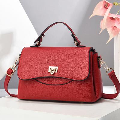 Neue Handtaschen für Frauen Metallschnalle Klappe Quadratische Umhängetaschen Mode Damen Messenger Bags Frauen Casual Pendlertaschen